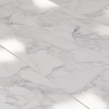 Kaindl Marble Carrara high gloss 8mm v groove laminate flooring tile