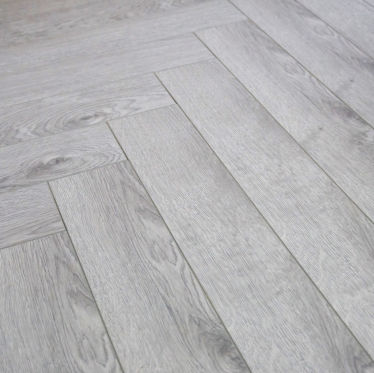 Vintage herringbone grey oak 12mm laminate flooring