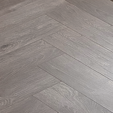 Vintage herringbone Dark grey oak 12mm laminate flooring