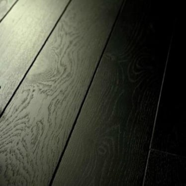 Vintage pure black 8mm v groove laminate flooring