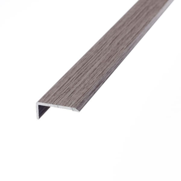 Self adhesive aluminium colour match RIGHT ANGLE STAIR NOSE 900MM