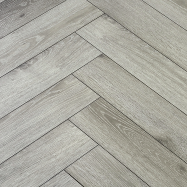 Longevity herringbone silver oak lvt SPC click flooring **Built in underlay**