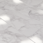 Kaindl Marble Carrara high gloss 8mm v groove laminate flooring tile