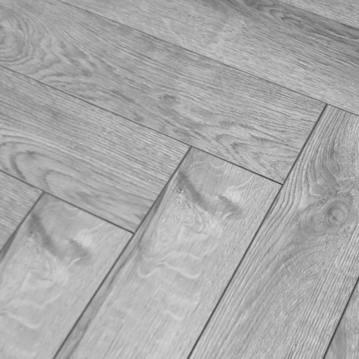 Grey Laminate Flooring 12mm Vinatge, Herringbone Vinyl Flooring Grey